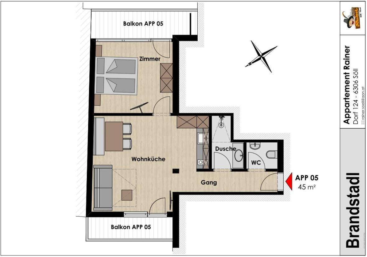Apartment Rainer - Mittendrin Söll Exteriér fotografie